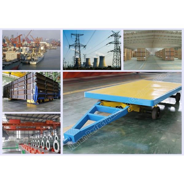 Workshop Galvanised Plant Trailer Easily Turning Convenient For Transporting