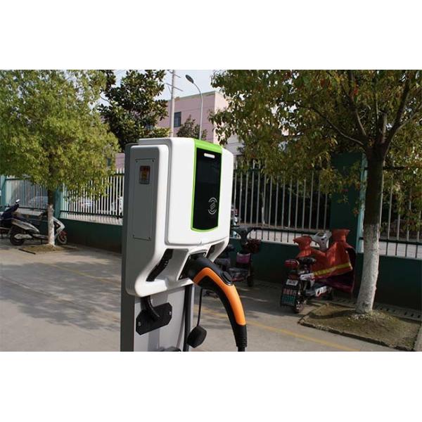 RFID 5m Cable Type 2 Wall Mounted EV Charging Station 32A 1 Phase 3 Phase 7kw 22kw