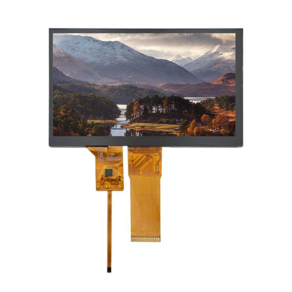 1024x600 Resolution PCAP Touch Display I2C Interface IPS 7 Inch TFT LCD Screen
