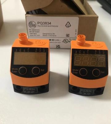 IFM PQ3834 Pressure Sensor for Pneumatics III Protection Class 2 Outputs