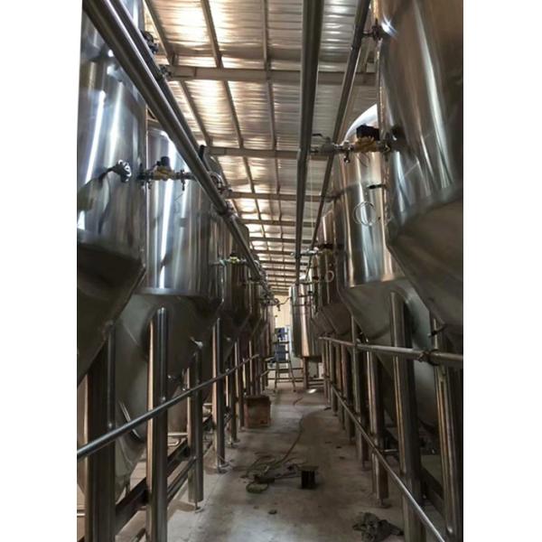 2500 L Commercial Beer Brewing Equipment Beer Fermentation System For Brewery