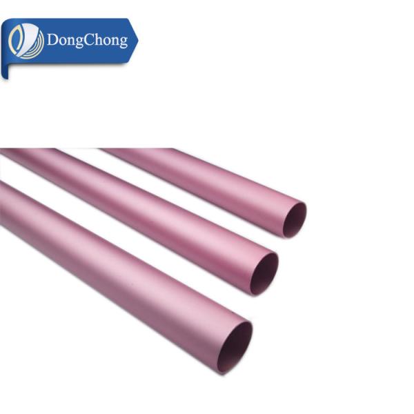 6060 T3 Finish Anodized Aluminum Pipe High Weldability Tower Building Use