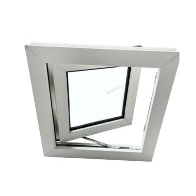 PVC Hurricane Impact Casement Windows Single Double Glazed Casement Windows 