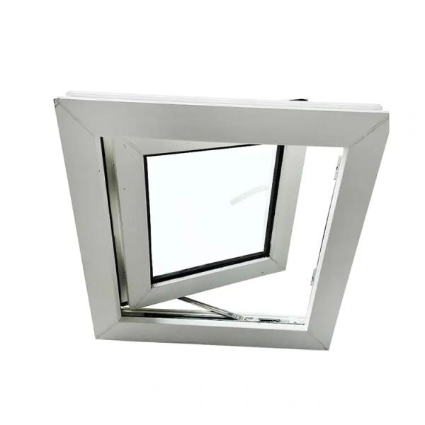 PVC Hurricane Impact Casement Windows Single Double Glazed Casement Windows 