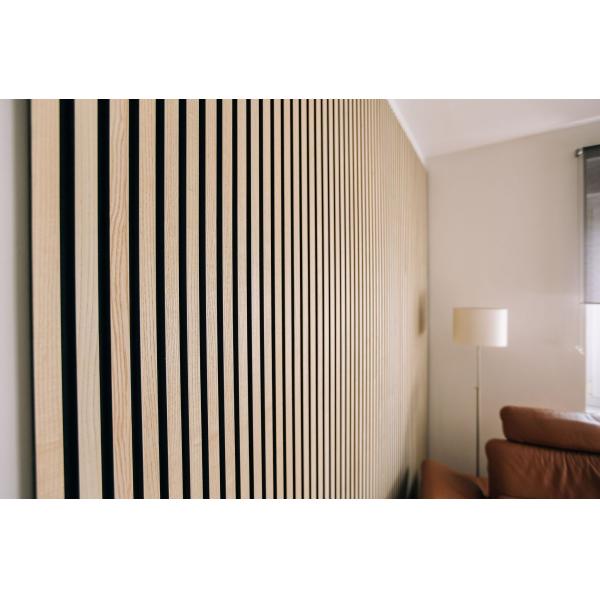 28/4mm Sala de huéspedes de hotel paneles de pared acústicos con ranuras de absorción de sonido tablero de aislamiento