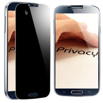 Samsung Privacy tempered glass screen protector for samsung s4 explosion proof
