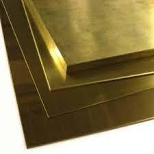 Industrial Brass Sheet Plate ASTM Standard 8mm 10mm Thickness