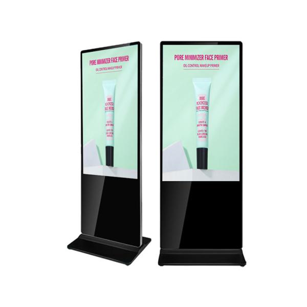 43 Inch 4K Ultra HD Digital Signage with Cloud-Based CMS for Retail Stores Floor Standing Touch Screen Kiosk