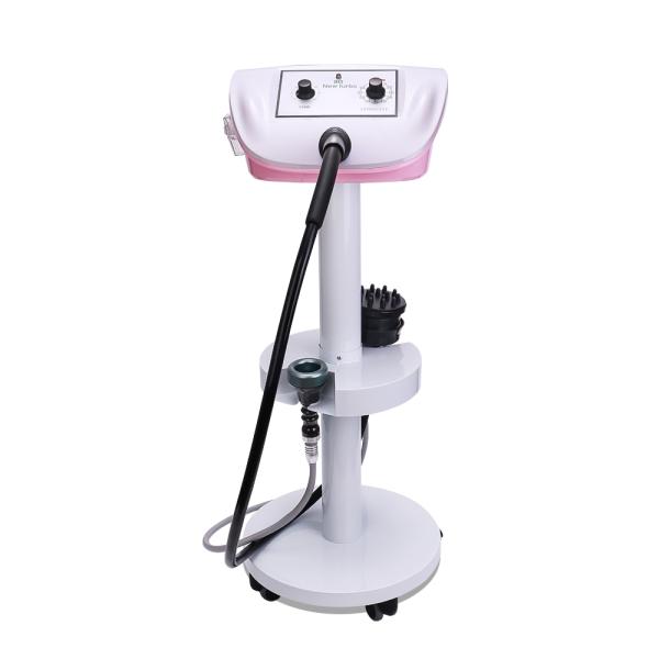 2024 2 in 1 pink G8 Vibration Body Massage Vacuum Heating Slimming Machine with Stand