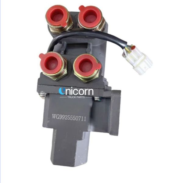 Sinotruk Howo Electric Conversion Valve for Main and Auxiliary Fuel Tank Transfer Switch Replacement New WG9925550711