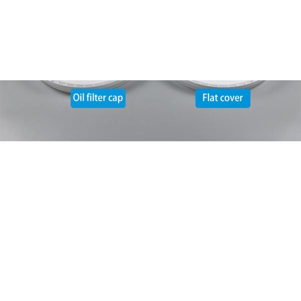 Oil Filter Cap White Five Gallon 20 Litre Paint Bucket With Lid ISO9001