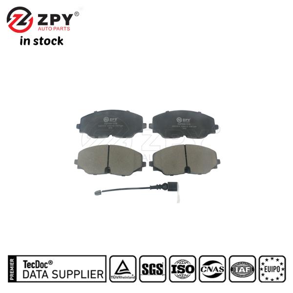 ZPY Front Disc Brake Pad Set for VW Audi Porsche 3QF698151E