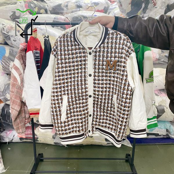 Clean Condition Second Hand Baseball Jersey Used Formal Blouses For Women