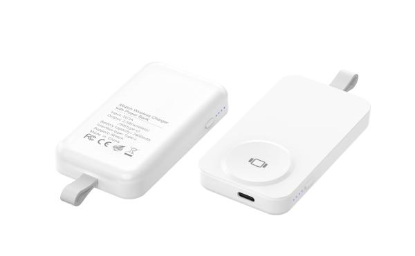 X556 2 In1 Wireless Charger Support 2500mAh Power Bank Easy Take For Apple Charger