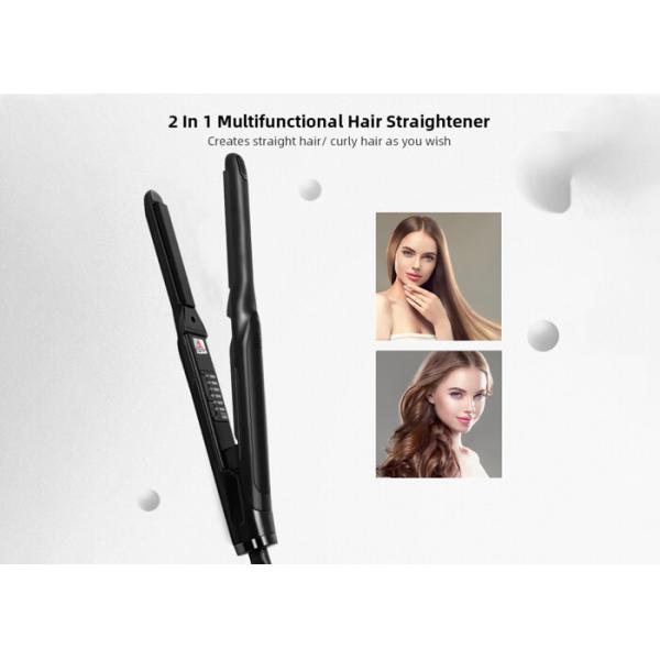 55W Mini MCH Heating Travel Hair Straightener With Ceramic Plate