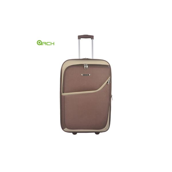 600D Polyester Travel Trolley Lightweight Luggage Bag with Expander