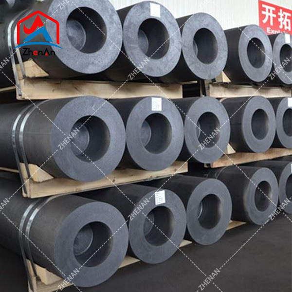 High Density 100-750mm UHP HP RP Graphite Electrode for Eaf Lf Furnace Strong Chemical Stability