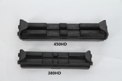 Grampo - na trilha de borracha preta acolchoa 450HD para mini máquinas escavadoras/descarregador