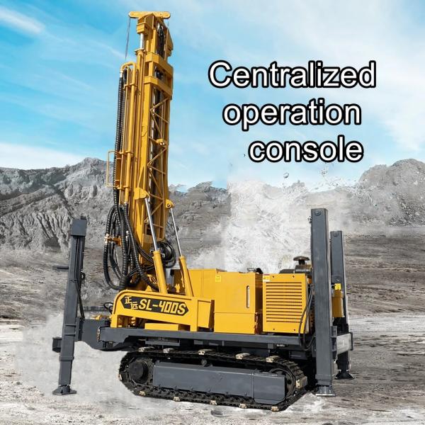 Truck Mounted Water Well Drilling Equipment Multi Function Diesel Power
