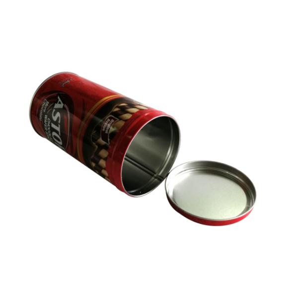 Embalaje de la caja de Tin Cans Candy Storage Metal del café de la impresión en offset