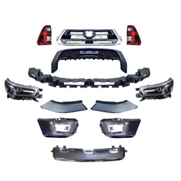 Toyota Hilux Middle East with 2020 Body Kit and 4x4 Offroad Accessories