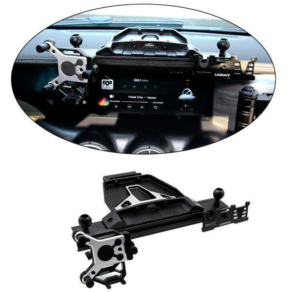 JEEP Wrangler JL Aluminum Alloy Center Console Bracket Mobile Phone Holder for Tank 300