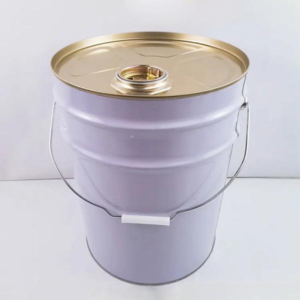25L Tight Sealable Heavy Duty Steel Oil Tinplate Pails 5 Gallon Steel Bucket