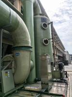 Qualidade Frp Spray absorção de névoa ácida Torre Resistência à corrosão Grp Set de purificação de névoa ácida Torre FRP preço de fábrica