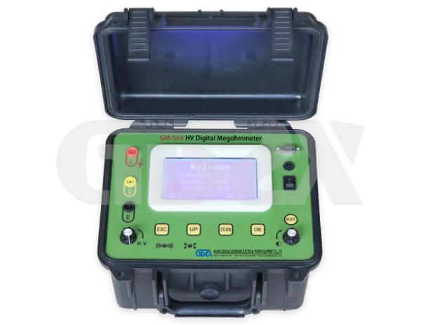 Controle de alta tensão ajustável do microcomputador de AC10.0kV 50Hz Digitas Megohmmeter