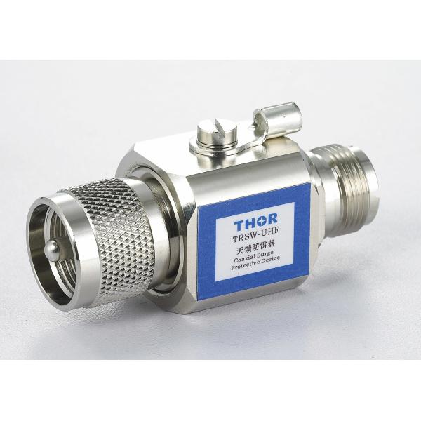 500V 10KA Surge Protector With Coax Protection ,  UHF Antenna Surge Protector /  Lightning Arrester