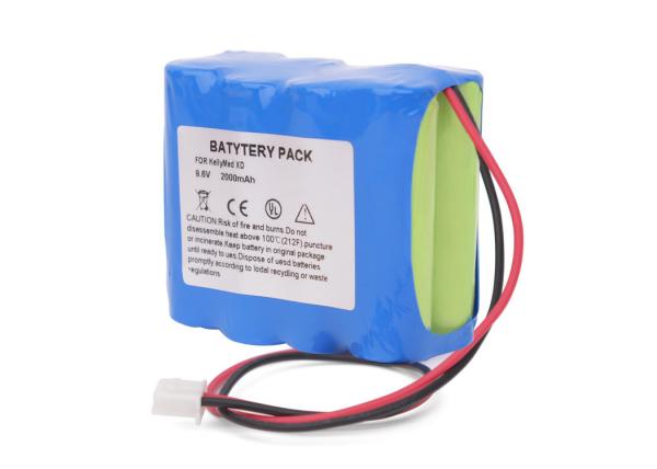 9.6V For Kellymed ZNB-XD Infusion Pump Battery Nimh 2000mah Rechargeable Batteries 