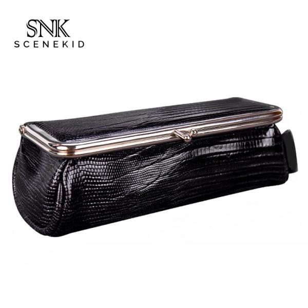 Water Repellent L18*D7*H6cm PU Cosmetic Bag With Mirror
