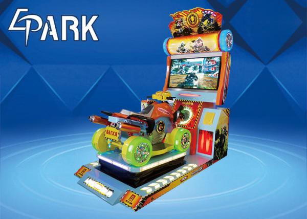 Full Motion Crazy Four Wheel Drive Race Geme Machine 42 Inch 12 Months Warranty