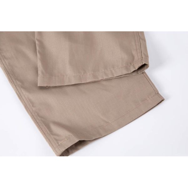 Water-Resistant Outdoor Work Pants with Adjustable Waist Straps and Zipper Cargo Pockets Tactical Cargo Pants