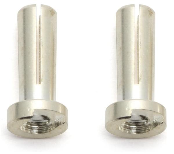 Hexie Silver Bullet Banana Plug Connectors 14mm 18mm For RC Battery