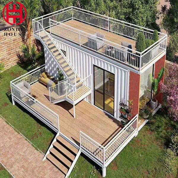 Zontop ready modern easy assemble 40 ft story resort prefabricated  modular 20ft manufactured homes prefab house made