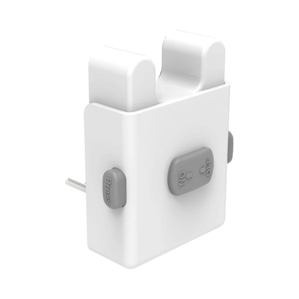 Heat Resistant Plastic White Adhesive Baby Safety Lock For Home Oven Guard