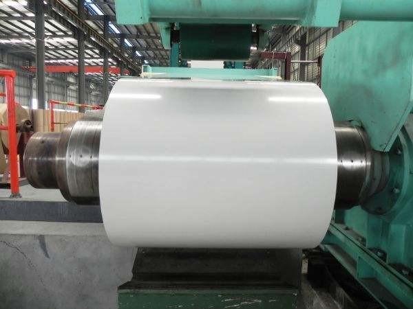 Alloy 3005 White Color 0.65mm Thick 1000mm Wide White Color Coating Aluminum For Washing Machines And Dryers Producing
