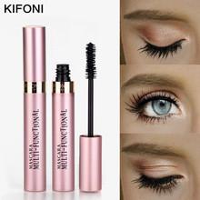 KIFONI Eyelash Extension Mascara Long Curling Black Waterproof Fiber