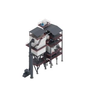 High Performance Tower Type Sand Processing Machine 450KW