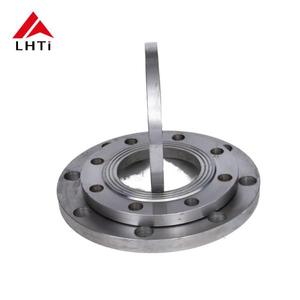 Blank Flange Plate DIN2501 Gr1 Gr2 Gr5 PN5 Titanium Plate Flange for Pipeline Systems