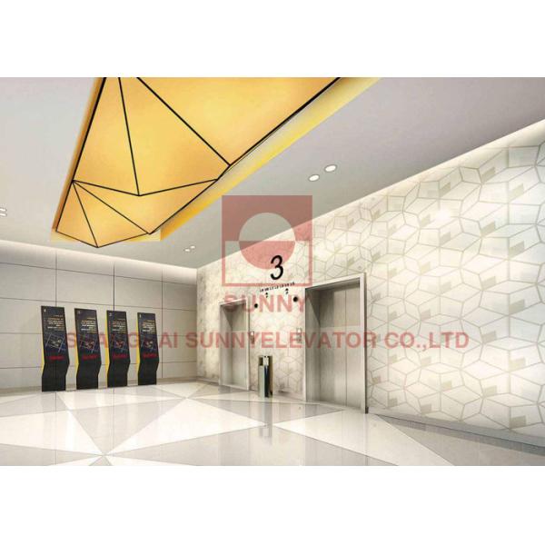 Нагрузите лифт лифта пассажира 630~1600кг МРЛ высокоскоростной меньше космоса