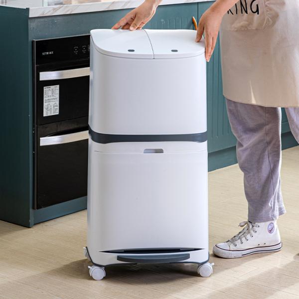 Recycling Touchless Sorting Trash Can Automatic Dustbin For Dry And Wet Waste