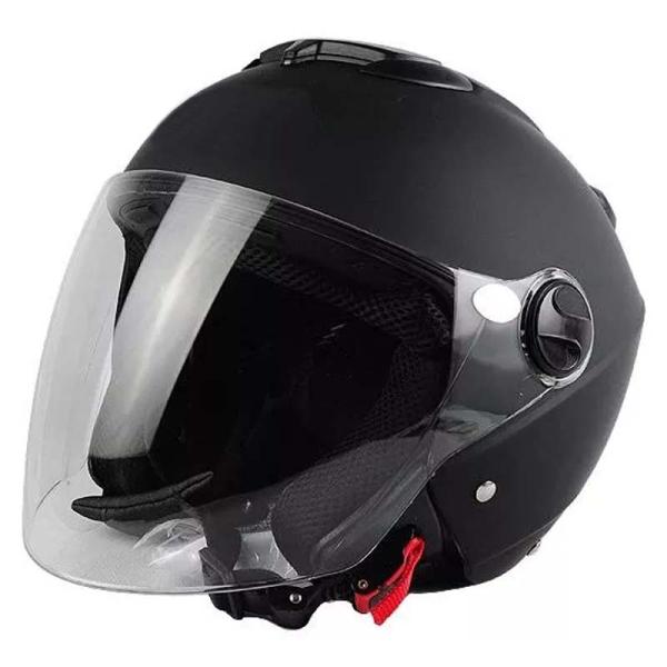 Electric Scooter Bike Open Face Helmet with Quick Release System and ECE Standard