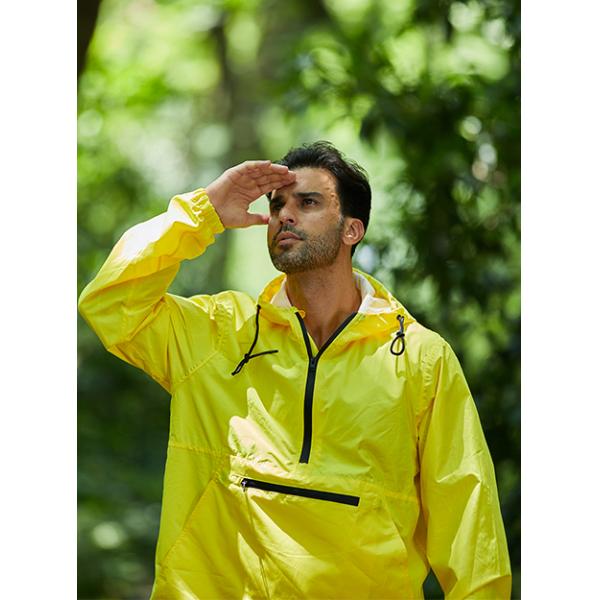 Waterproof Long Men'S Construction Rain Coat Traffic Work Oxford PVC Material
