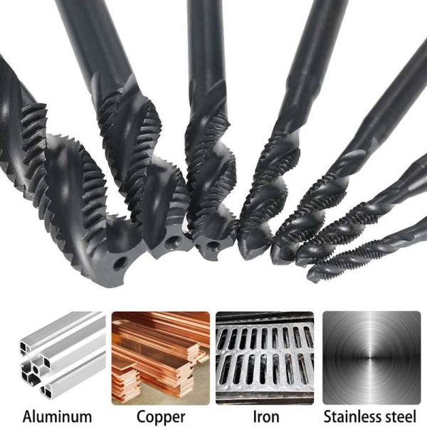 Professional 35° Spiral Flute Taps DIN 371/376 | HSS-E M35 Material | High-Performance Blind Hole Tapping Solution
