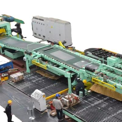 Linha de máquina de corte a comprimento de HRF para aço pré-pintado gavanizado