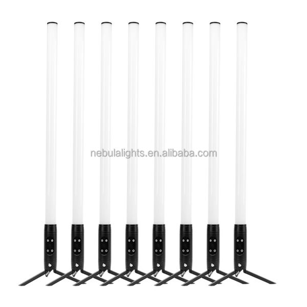 NEBULA 360 Battery LED RGB Pixel Tube Light IP65 Wireless DMX DJ Wedding Event Stage Light