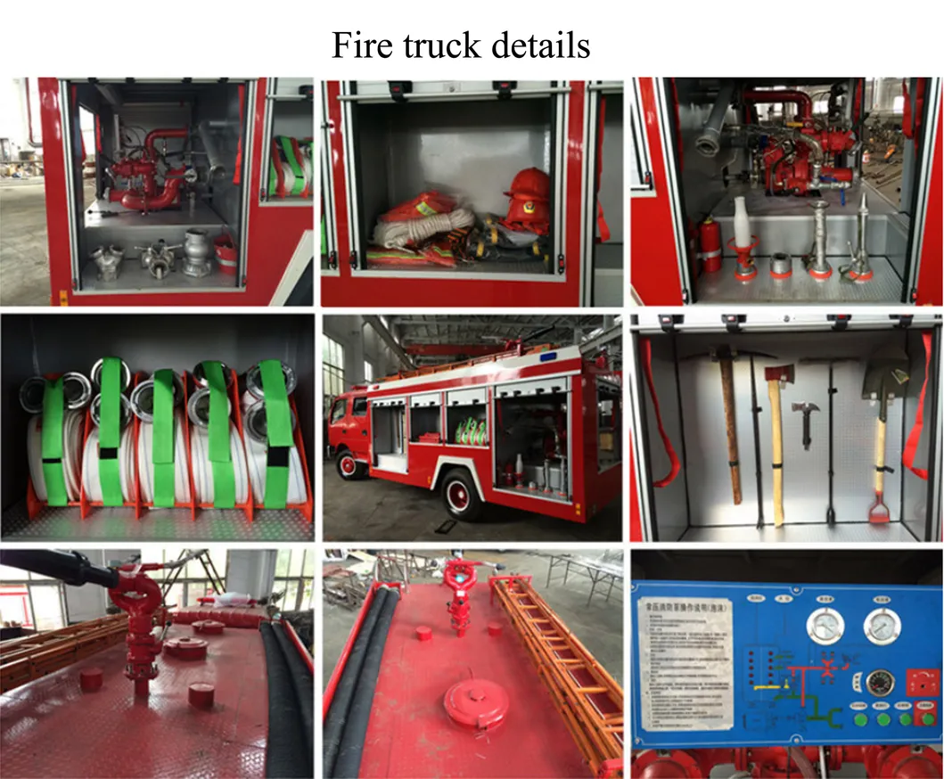 Dongfeng 5000L Fire Emergency Rescue Water Pumper Truck
