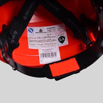 High Strength ABS Safety Helmet for Construction Site Leaders, Anti Smashing Construction Safety Helmet